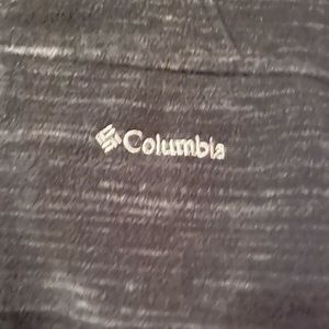 Columbia women’s small full zip fleece. Dark grey